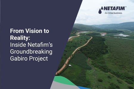 Netafim's Gabiro Project: Transforming Agriculture in Africa