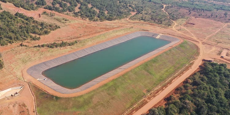 Modular Farming Facility with Precision Irrigation Infrastructure